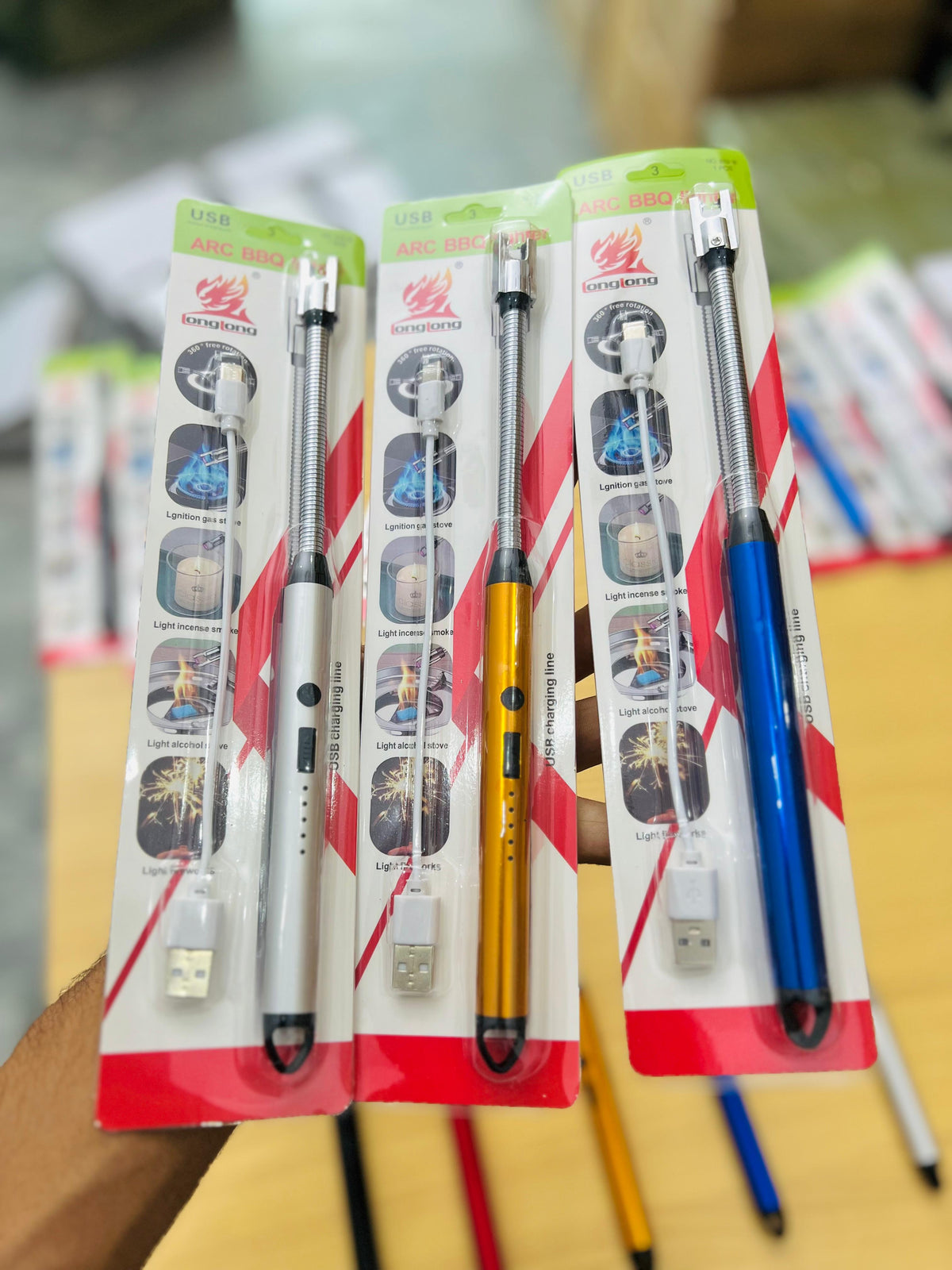 Arc Lighter – Windproof, Flameless & Rechargeable 🔥